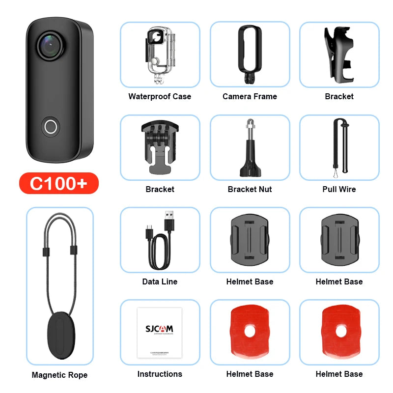 SJCAM C100/C100 Plus Mini 4K Action Camera