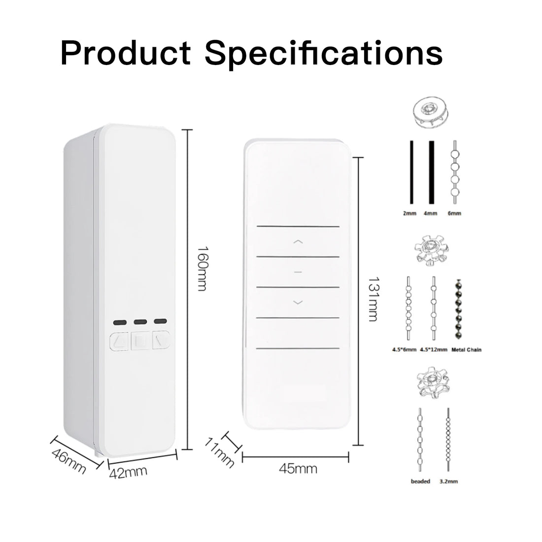 MOES Tuya WiFi Smart Roller Blind Motor Kit