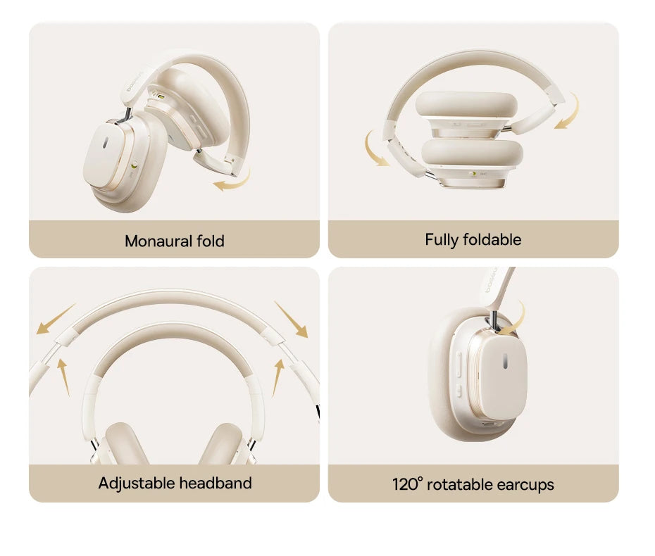 Baseus Bowie H1s Wireless Noise Canceling Headphones