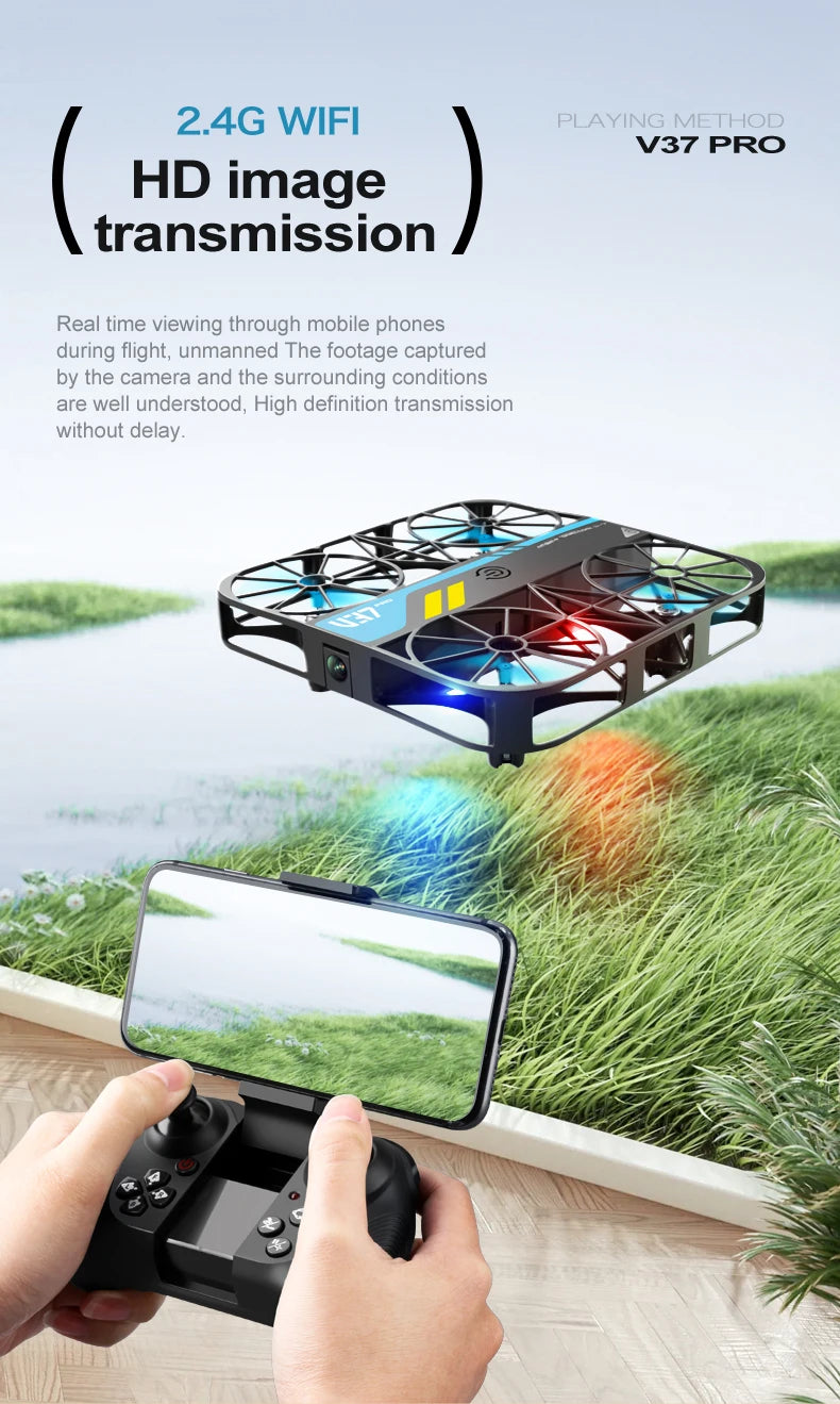 4DRC V37 Mini 8K Drone with 4K HD Camera & WiFi FPV