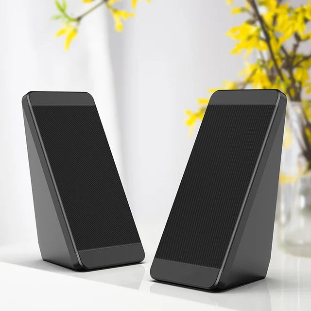 USB Portable Stereo PC Speaker for Laptop