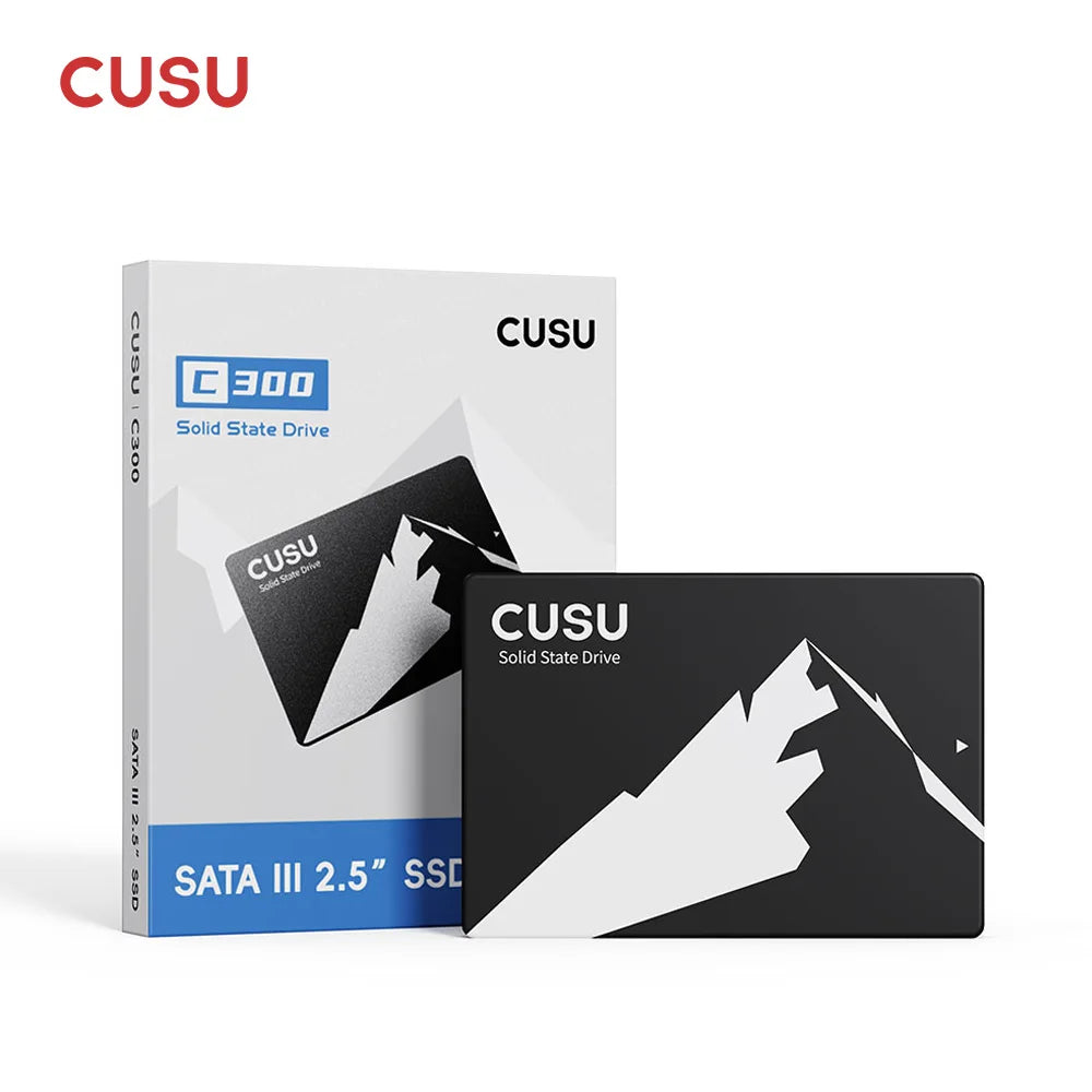 CUSU 2.5" SATA3 SSD – High-Speed Solid State Drive for PC & Laptop (120GB–2TB)