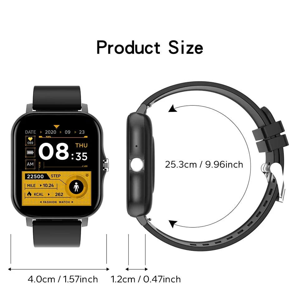 1.44" Bluetooth Smart Watch for Android & iOS