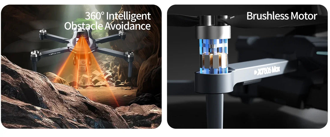 Xiaomi XT606 MAX GPS Drone 4k Professional 8K HD Camera FPV Wish Screen Drone 360° Obstacle Avoidance Quadcopter Toys Dron