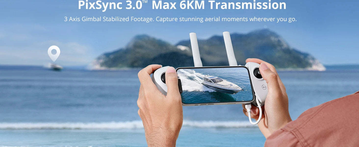 Potensic C0 Mini 4K GPS Drone with 3-Axis Gimbal