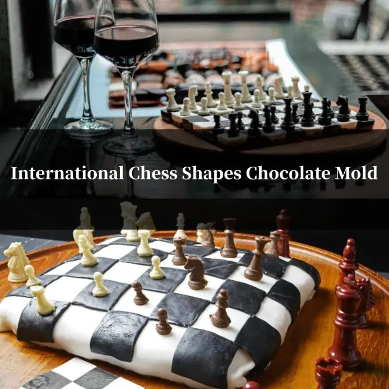 2/1Pc DIY Cake Mold Chess Shaped Chocolate Molds Ice Cube Mould Baking Silicone Mold Cake Decorating Tools Kitchen Accessories