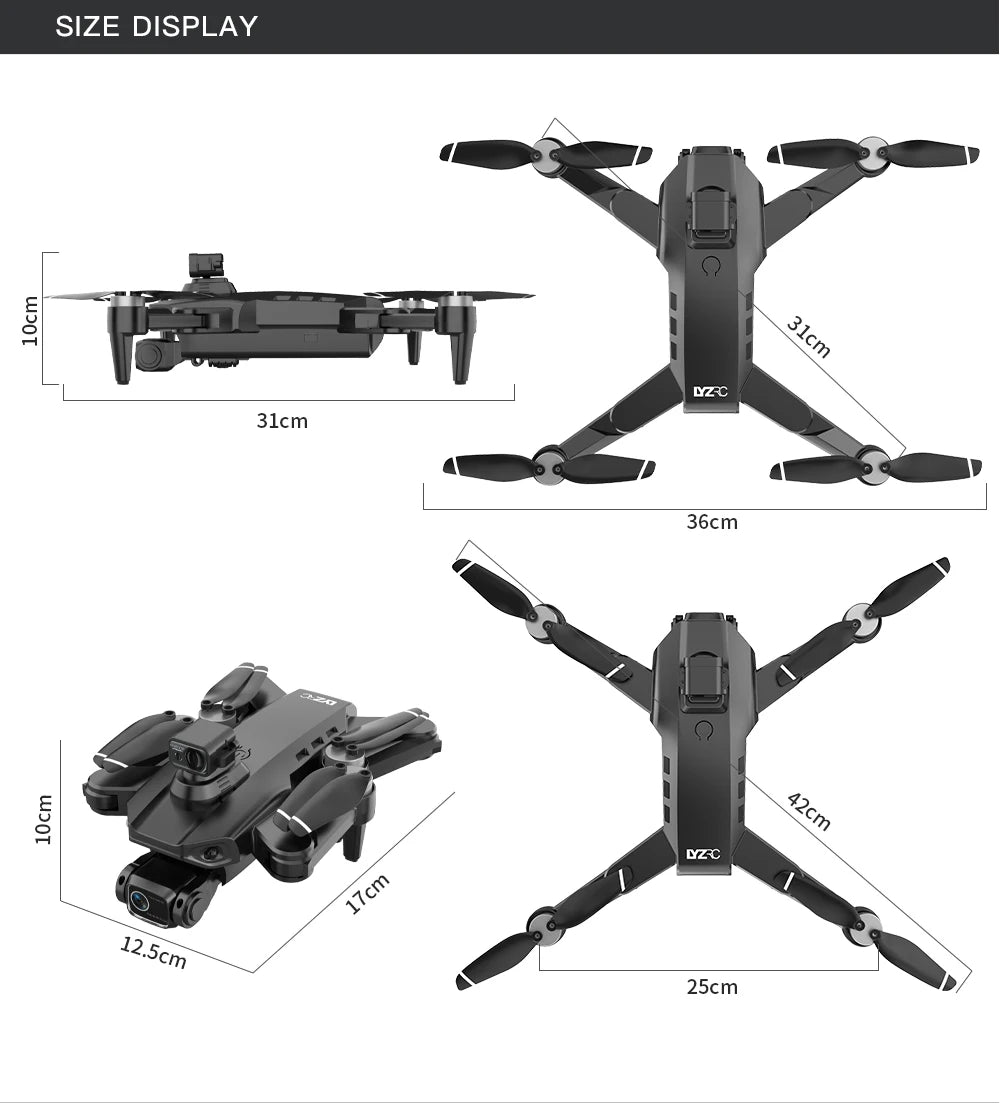 L900 Pro MAX 4K GPS Drone with Dual Camera