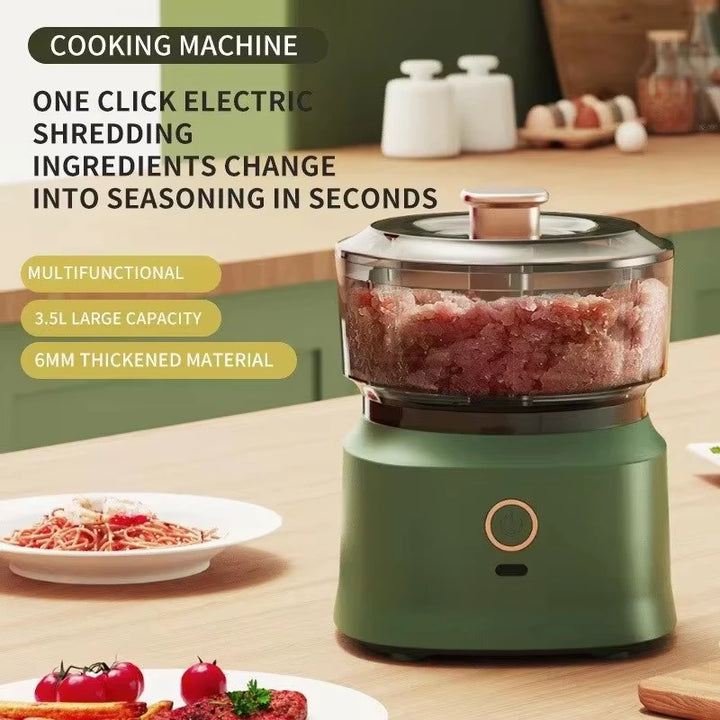 Mini Baby Food Processor – 350ML Wireless Cooking Machine