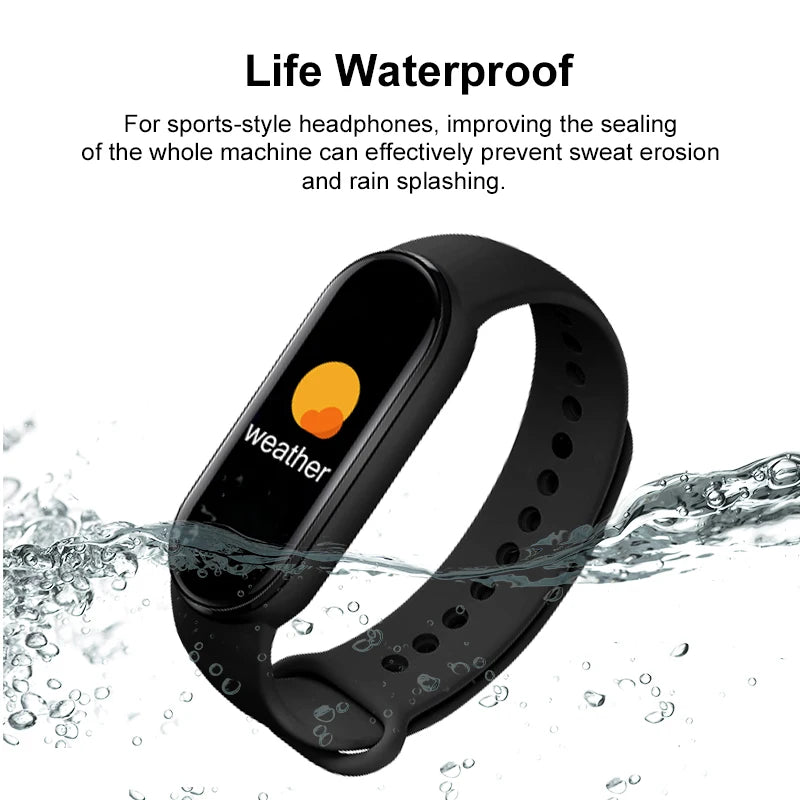 M6 Fitness Smart Watch for Men & Women