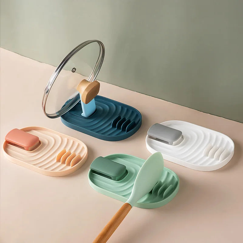 Heat-Resistant Kitchen Spoon Holder Rack
