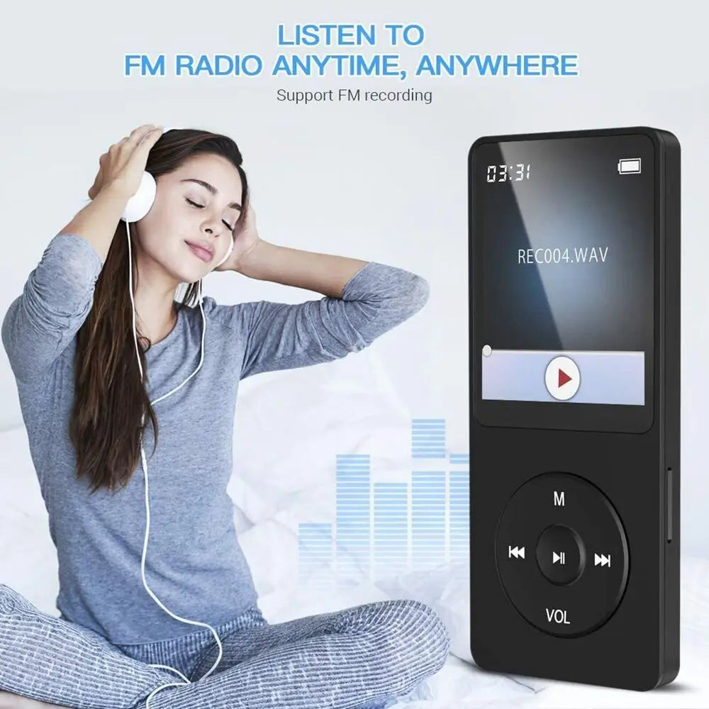 Bluetooth MP4/MP3 Lossless Music Player with TFT Display