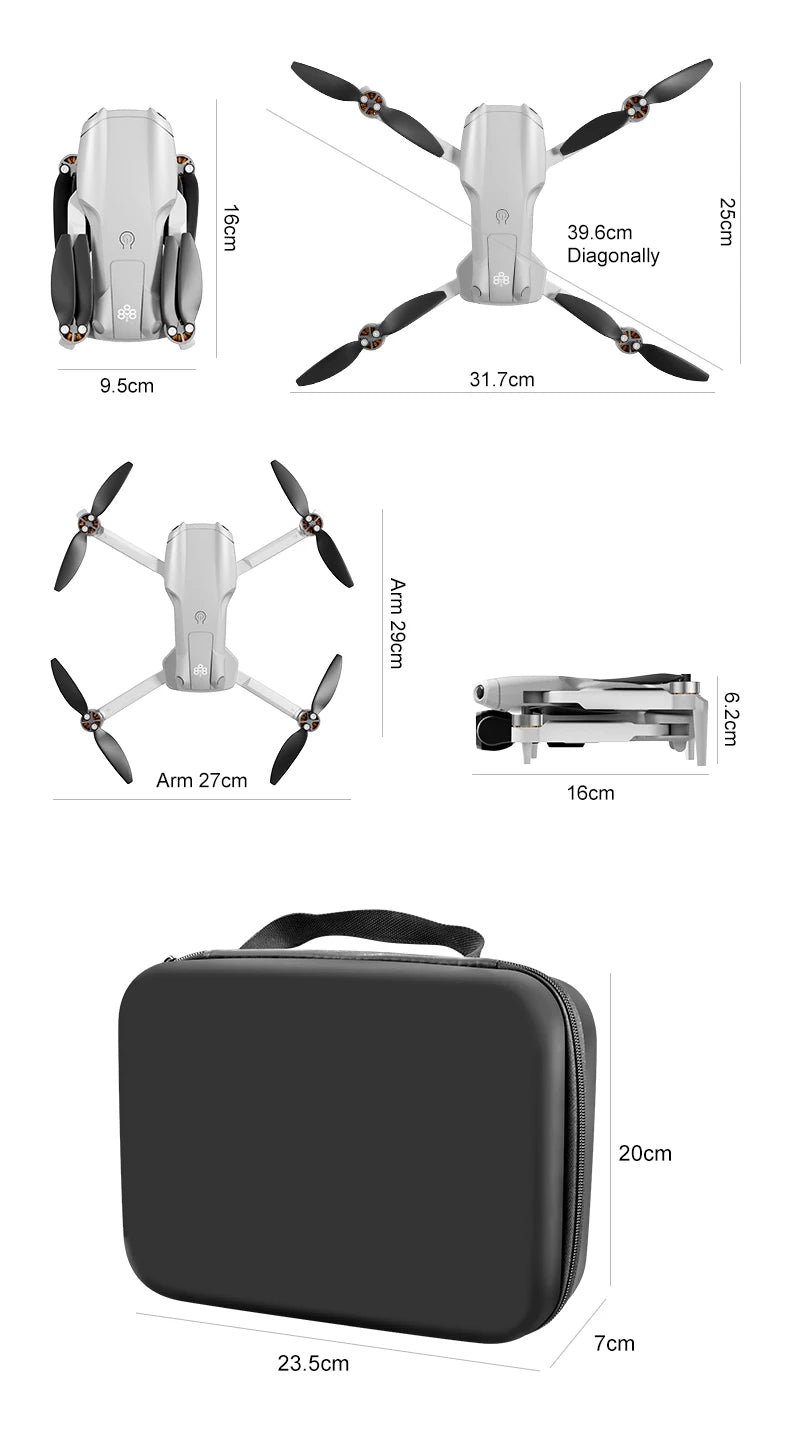 A888 Pro 4K Dual Camera Drone with Obstacle Avoidance