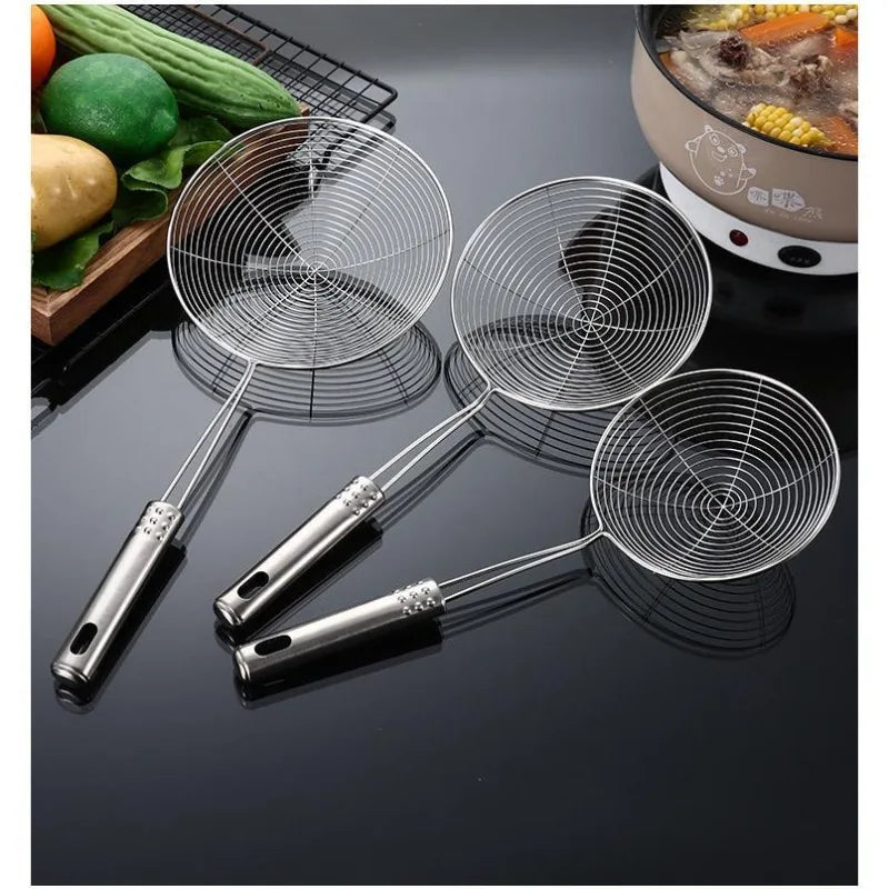 Stainless Steel Wire Mesh Frying Strainer