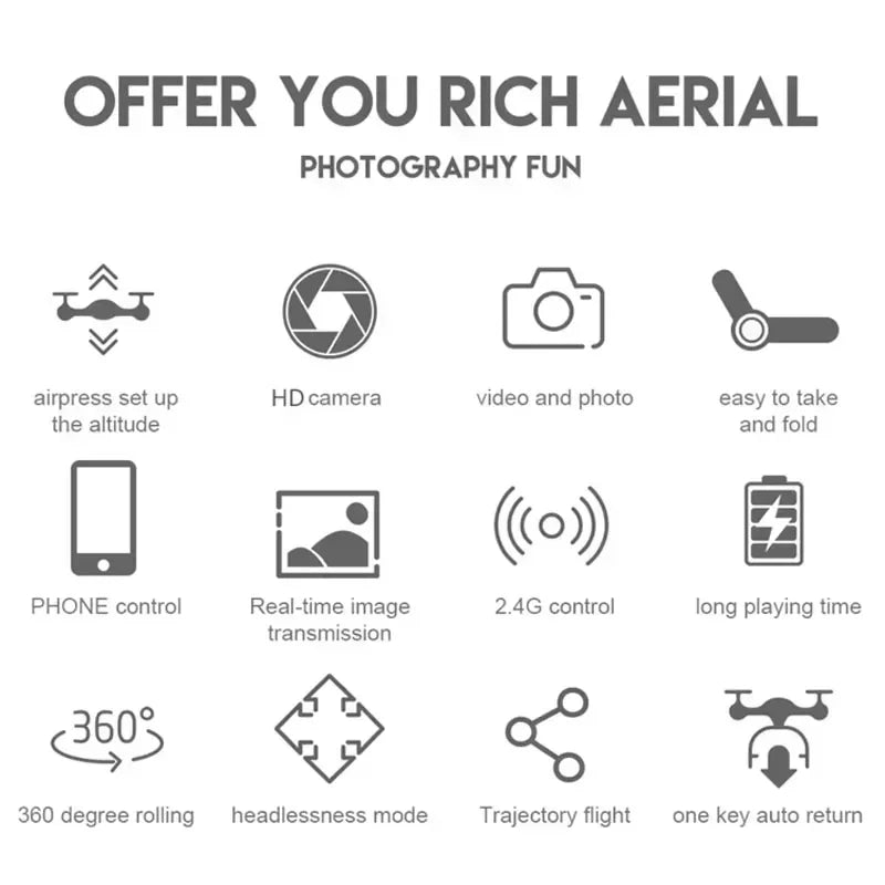 E88 Pro Foldable FPV Drone with 4K Camera