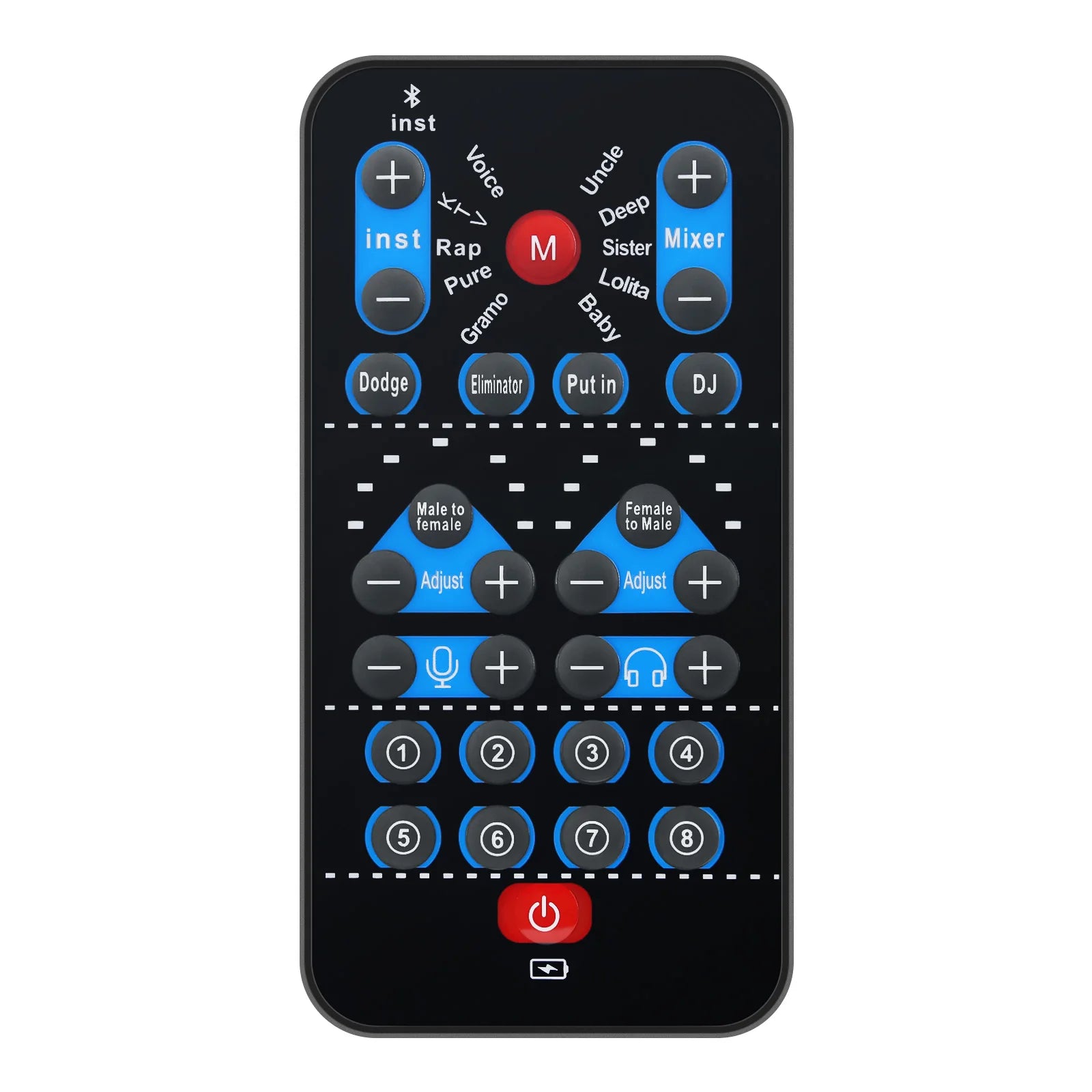 M10 Portable Voice Changer with Karaoke Function