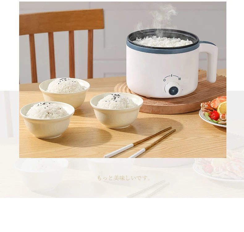 Mini Electric Rice Cooker & Multifunction Hotpot