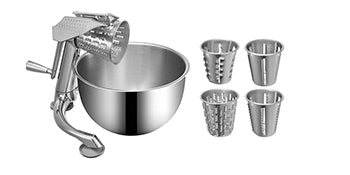 VEVOR Rotary Cheese Grater & Mandoline Slicer
