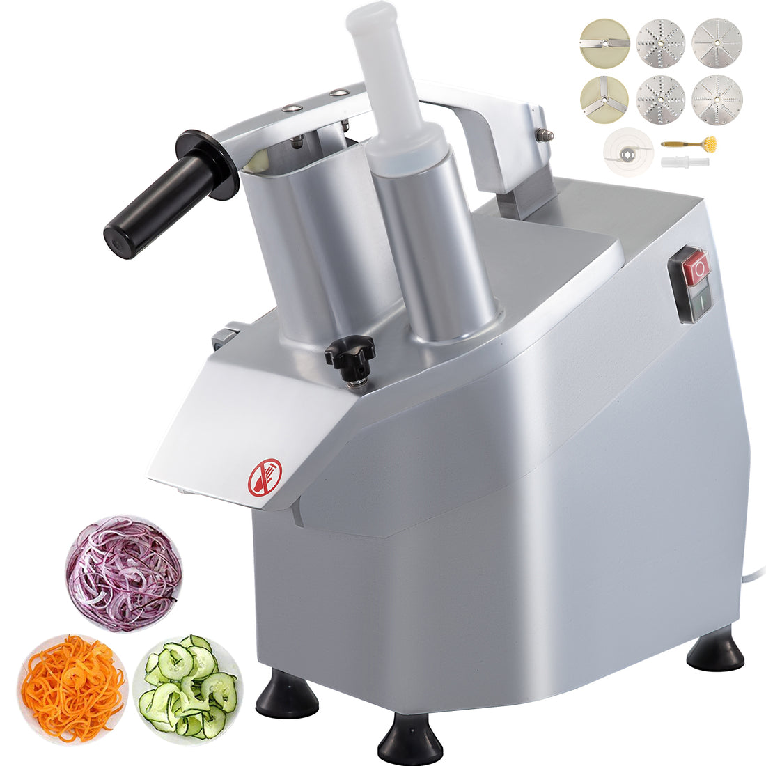 SucceBuy Electric Vegetable Cutter Slicer Chopper Shredder Grinder Pellet Machine for Kitchen Tools Food Processors
